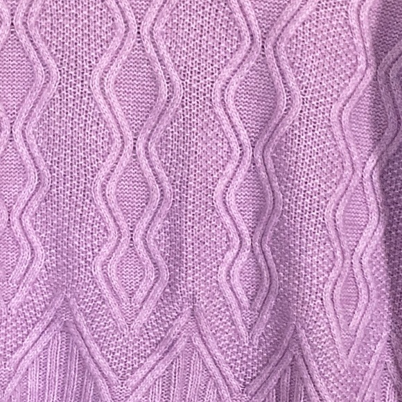 Offer$10 Sonoma sweater cowlneck supersoft tunic lavender casual boho office M - Picture 7 of 17